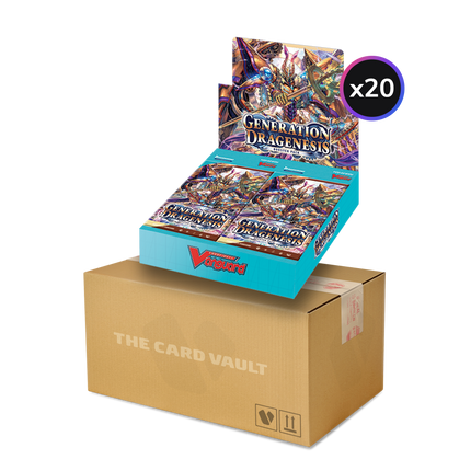 Cardfight!! Vanguard - Generation Dragenesis - Display Case (20 Boxes)