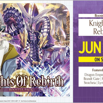 Cardfight!! Vanguard - Knights of Rebirth - Booster Box (16 Packs)