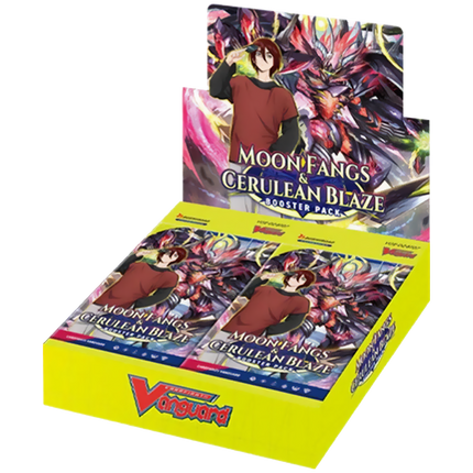Cardfight!! Vanguard - Moon Fangs & Cerulean Blaze - Booster Box (16 Packs)