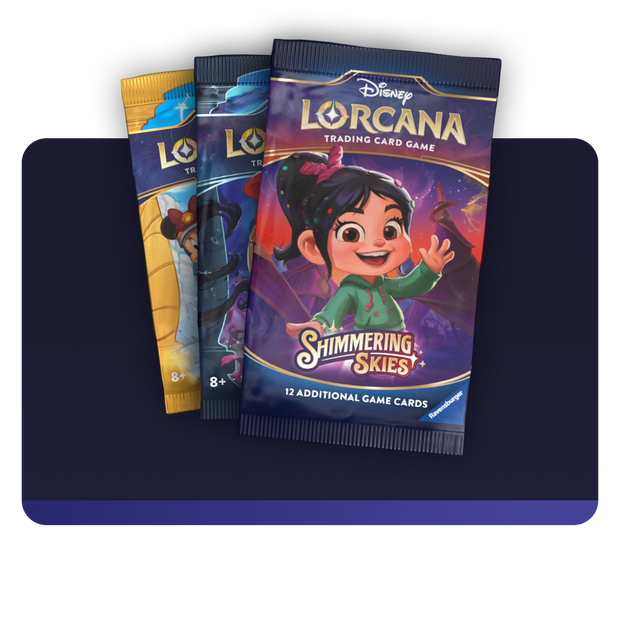 Disney: Lorcana TCG - Sealed Trading Card Products | The Card Vault Disney: Lorcana TCG - Sealed Trading Card Products | The Card Vault