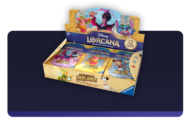 Disney: Lorcana TCG - Sealed Trading Card Products | The Card Vault Disney: Lorcana TCG - Sealed Trading Card Products | The Card Vault