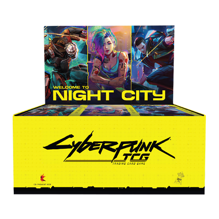 Cyberpunk TCG - Set 01 - Welcome to Night City - Booster Box (24x Packs)