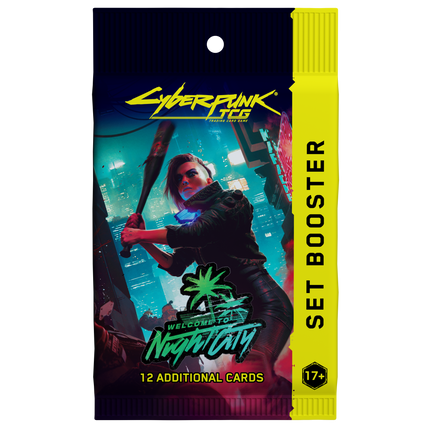 Cyberpunk TCG - Set 01 - Welcome to Night City - Booster Pack