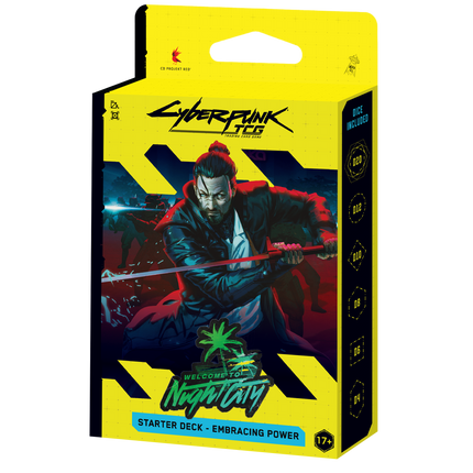 Cyberpunk TCG - Set 01 - Welcome to Night City - Embracing Power Starter Deck