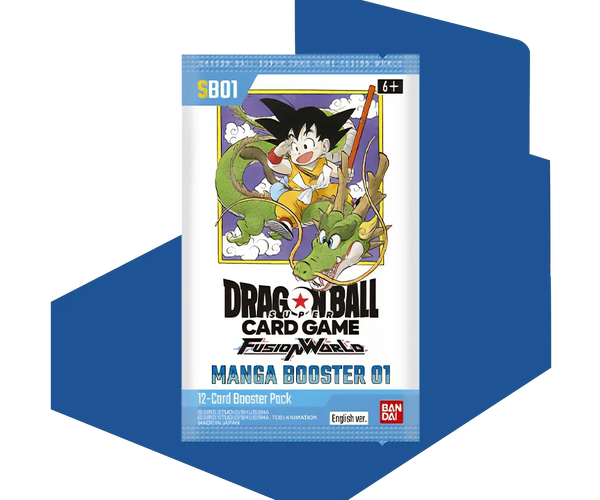 Dragon Ball Super CG - Fusion World - Manga Booster (SB01) Booster