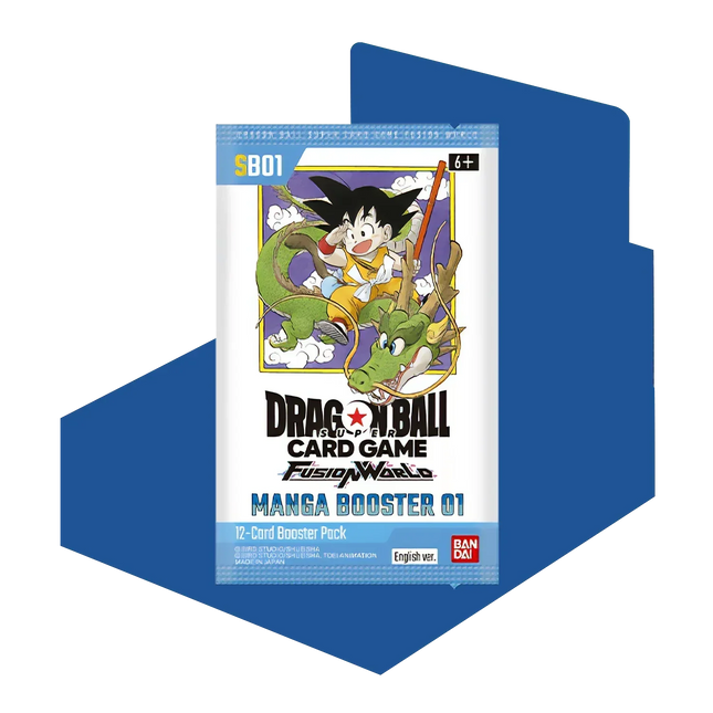 Dragon Ball Super CG | Fusion World - Manga Booster (SB01) Products The Card Vault Dragon Ball Super CG | Fusion World - Manga Booster (SB01) Products The Card Vault