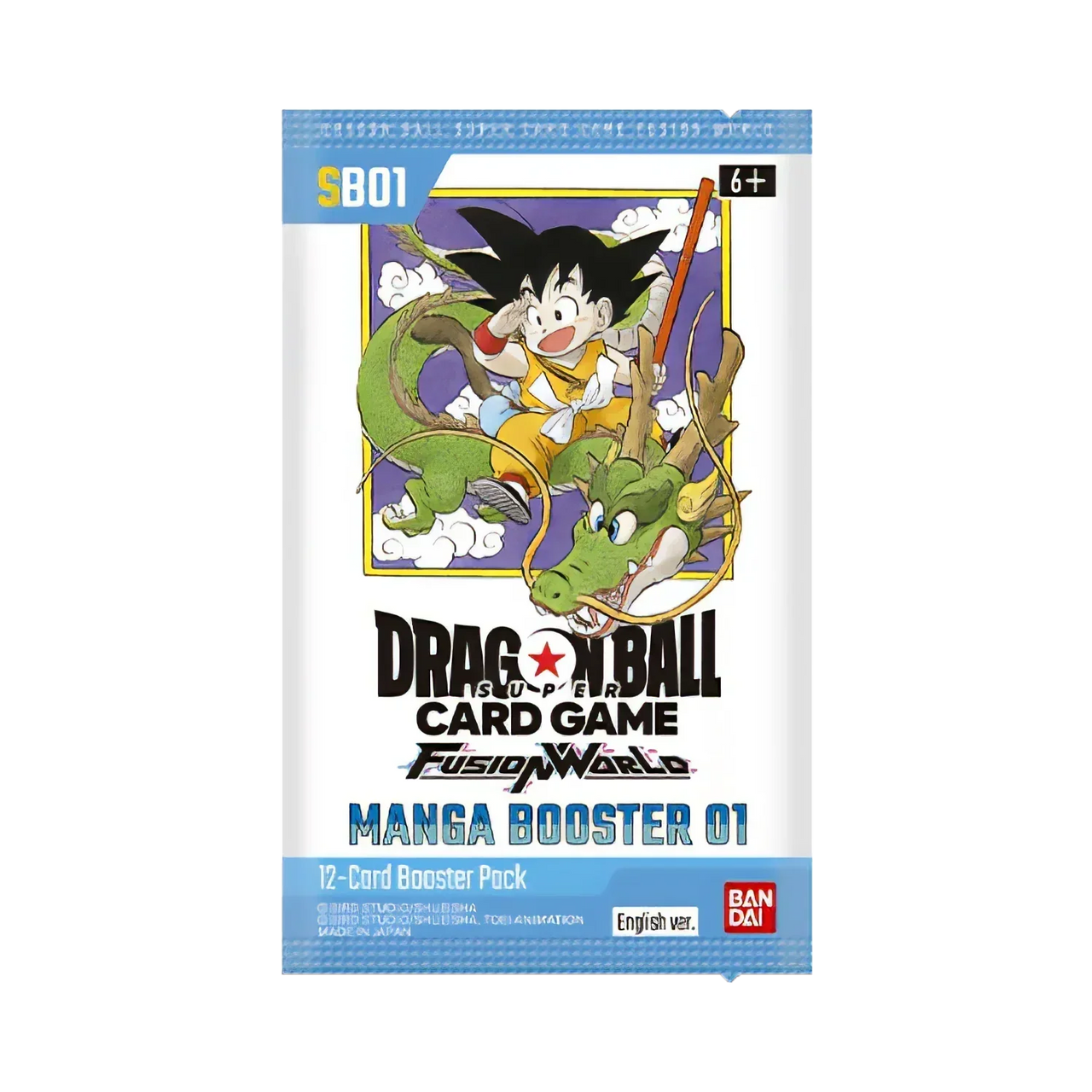 Dragon Ball Super CG Fusion World Manga Booster SB01 Booster Box Dragon Ball Super CG Fusion World Manga Booster SB01 Booster Box