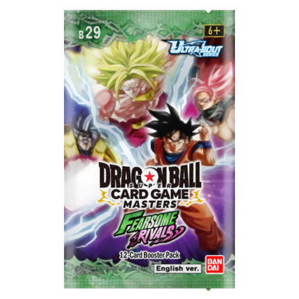 Dragon Ball Super CG Masters - Ultra-Bout Series Set 02 - Fearsome Rivals (B29) - Booster Pack