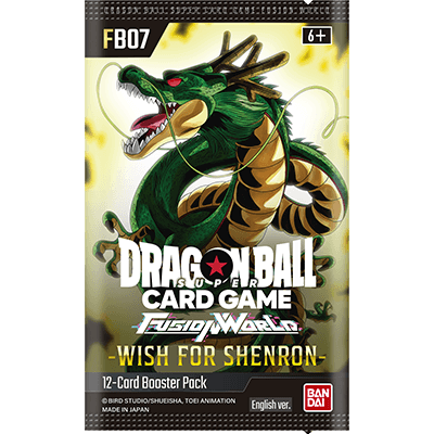 Dragon Ball Super CG Fusion World - Wish For Shenron (FB07) - Booster Pack