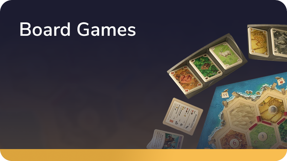 TCV Whats In The Vault Categories - Board Games