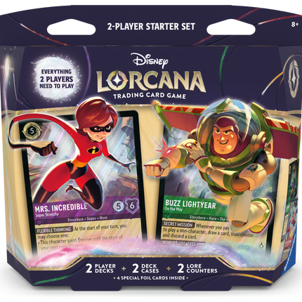 Disney - Lorcana TCG - Wilds Unknown - 2 Player Deck