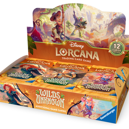 Disney - Lorcana TCG - Wilds Unknown - Booster Box (24x Packs)