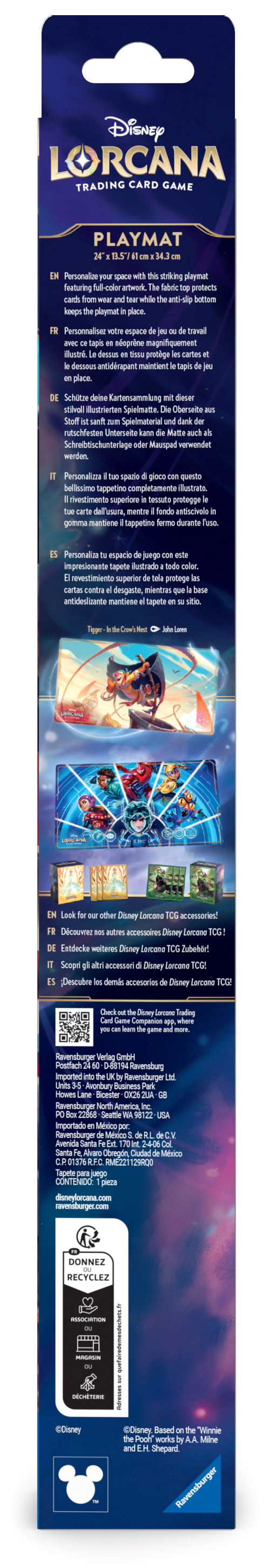 Disney - Lorcana TCG - Playmat - Tigger The Card Vault Disney - Lorcana TCG - Playmat - Tigger The Card Vault
