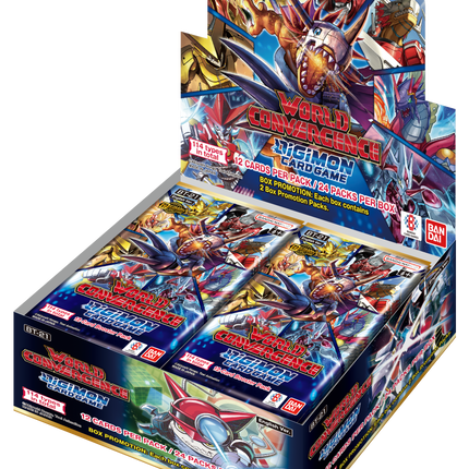 Digimon Card Game - World Convergence (BT21) - Booster Box (24 Packs)