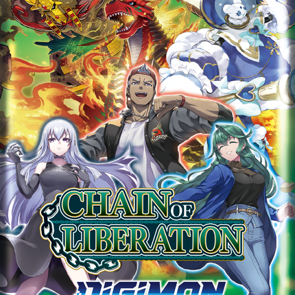 Digimon Card Game - Chain Of Liberation (EX08) - Booster Box (24 Packs)
