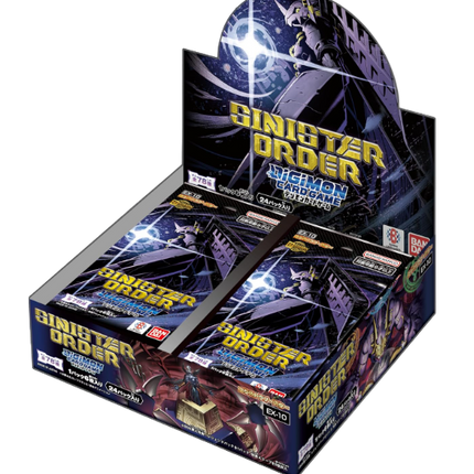 Digimon Card Game - Sinister Order (EX10) - Booster Box (24 Packs)