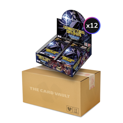 Digimon Card Game - Sinister Order (EX10) - Display Case (12x Booster Boxes)