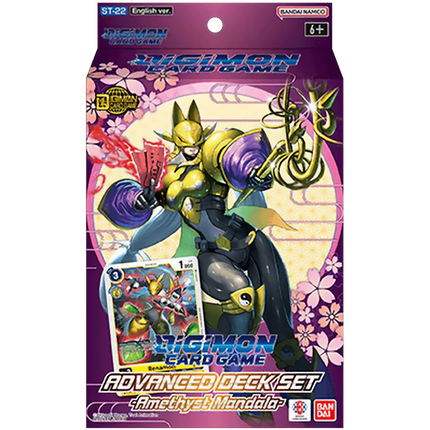 Digimon Card Game - Advanced Deck - Amethyst Mandala (ST22)