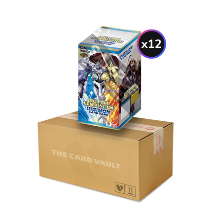 Digimon Card Game - Digimon Generation (AD01) - Display Case (12x Advanced Booster Boxes)