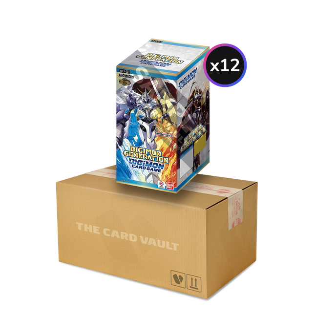 Digimon TCG | Digimon Generation (AD01) - Advanced Booster Box The Card Vault Digimon TCG | Digimon Generation (AD01) - Advanced Booster Box The Card Vault