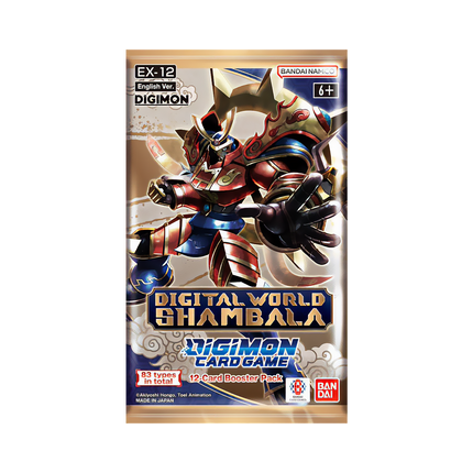 Digimon Card Game - Digital World Shambala (EX12) - Booster Pack