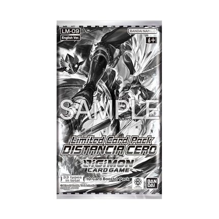 Digimon Card Game - Special Limited Set - DISTANCIA CERO (LM09) - Booster Pack
