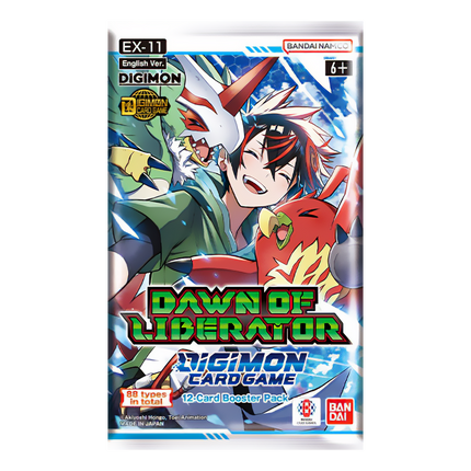 Digimon Card Game - Dawn of Liberator (EX11) - Booster Pack