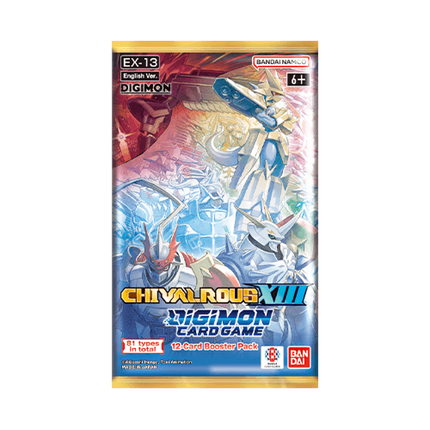 Digimon Card Game - Chivalrous XIII (EX13) - Booster Pack