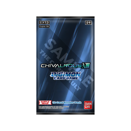 Digimon Card Game - Chivalrous XIII (EX13) - Booster Pack