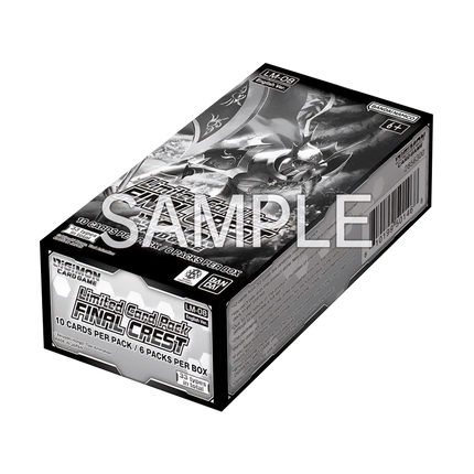 Digimon Card Game - Special Limited Set - Final Crest (LM08) - Booster Box (6x Packs)