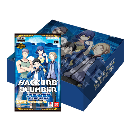 Digimon Card Game - Hackers' Slumber (BT23) - Display Case (12x Booster Boxes)