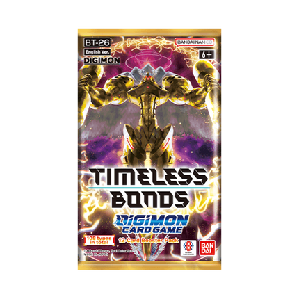 Digimon Card Game - Timeless Bonds (BT26) - Booster Pack