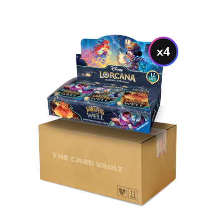 Disney - Lorcana TCG - Whispers in the Well - Display Case (4x Booster Boxes)