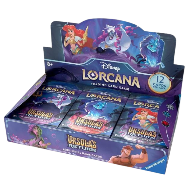 Disney - Lorcana TCG - Ursula’s Return - Booster Box (24 Packs)