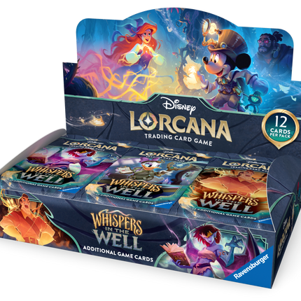 Disney - Lorcana TCG - Whispers in the Well - Booster Box (24 Packs)