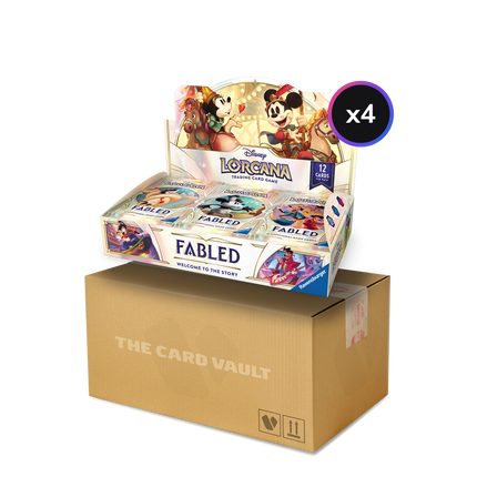 Disney - Lorcana TCG - Fabled - Display Case (4x Booster Boxes)
