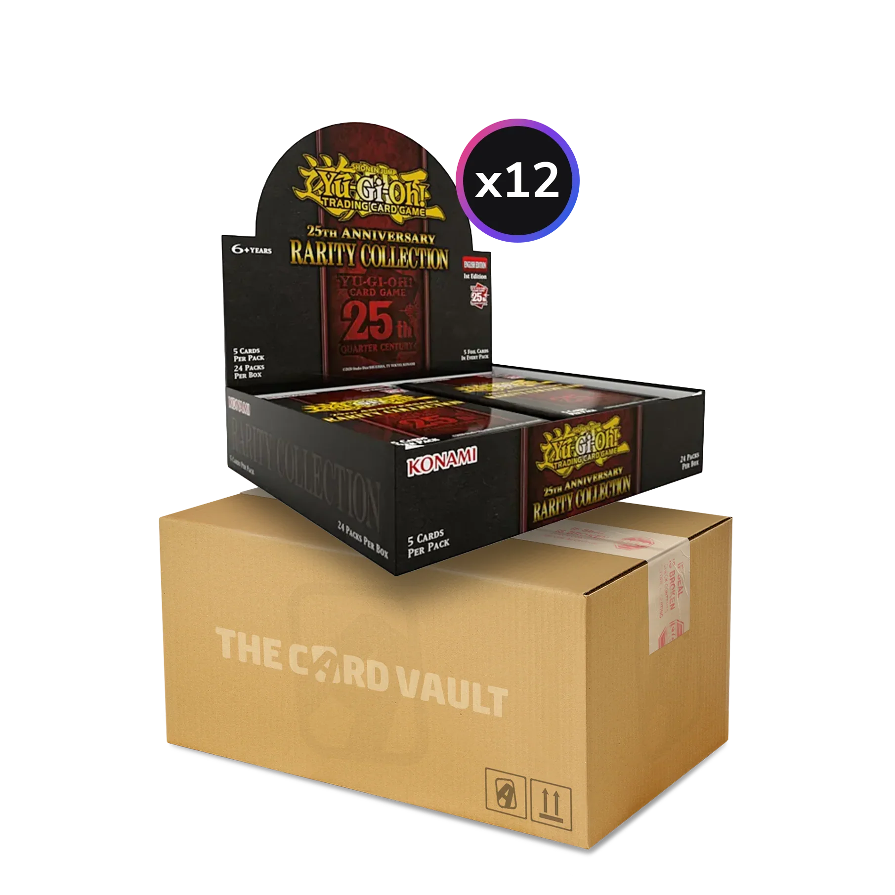 Yugioh Tin Yu-Gi-Oh! 25th Anniversary Rarity Collection Display