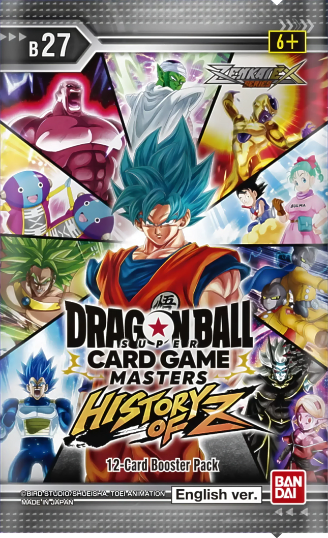 Dragon Ball Super CG - Masters - (DBS-B27) - Sealed Products The Card Vault Dragon Ball Super CG - Masters - (DBS-B27) - Sealed Products The Card Vault