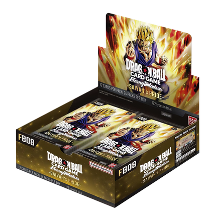 Dragon Ball Super CG Fusion World - Saiyan's Pride (FB08) - Booster Box (24x Packs)