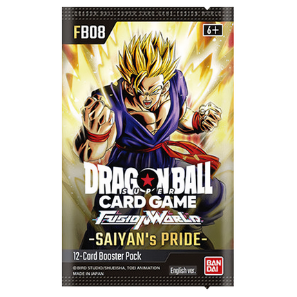 Dragon Ball Super CG Fusion World - Saiyan's Pride (FB08) - Booster Box (24x Packs)