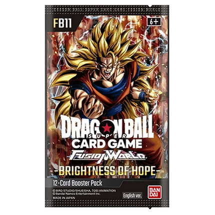 Dragon Ball Super CG Fusion World - Brightness of Hope (FB11) - Booster Pack