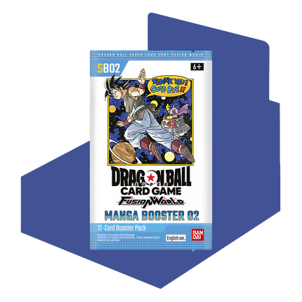 Dragon Ball Super CG Fusion World - Manga Booster (SB02) - Display Case (12x Booster Boxes)