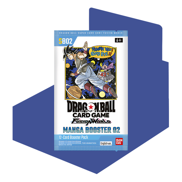 Dragon Ball Super CG - Manga Booster (SB02) - Display Case (12x Boxes) The Card Vault Dragon Ball Super CG - Manga Booster (SB02) - Display Case (12x Boxes) The Card Vault