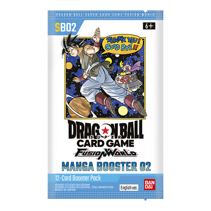 Dragon Ball Super CG Fusion World - Manga Booster (SB02) - Display Case (12x Booster Boxes)