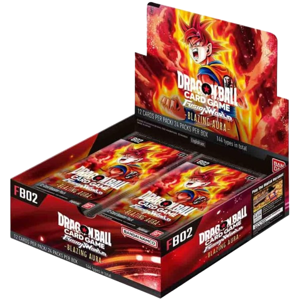 Dragon Ball Super CG - Fusion World 02 (DBS-FB02) - Blazing Aura - Booster Box