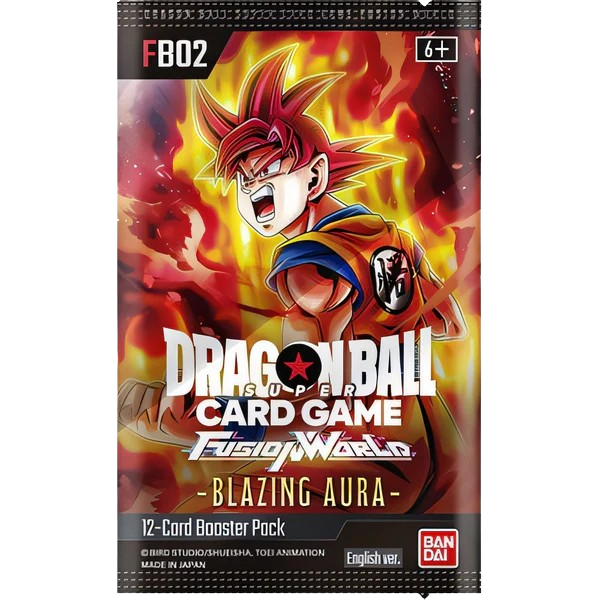 Dragon Ball Super CG - Fusion World 02 (DBS-FB02) - Blazing Aura - Booster Box