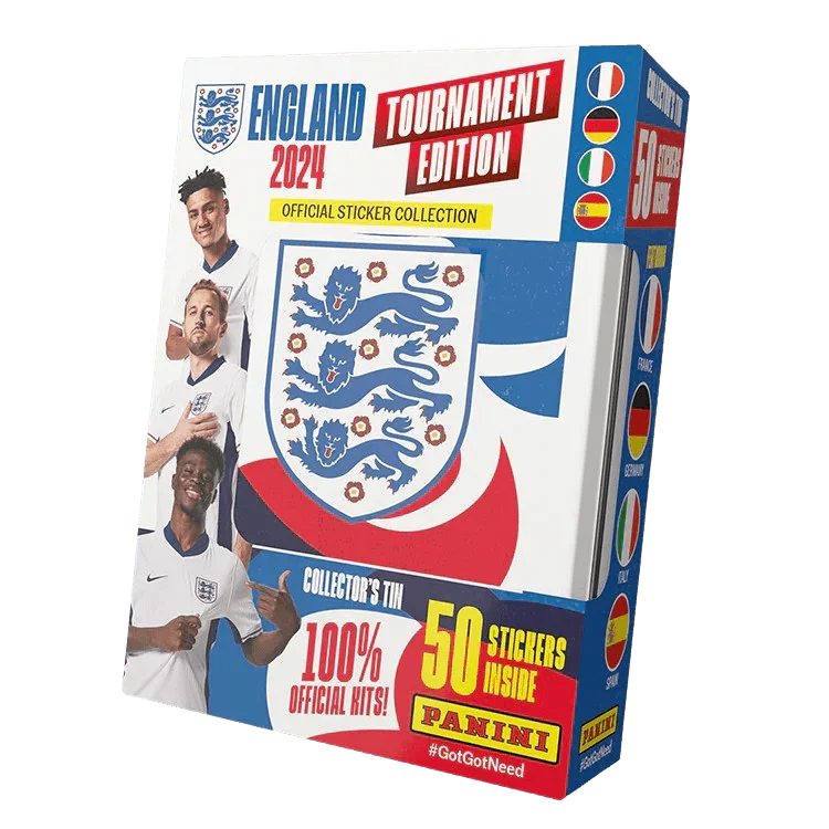Panini - England 2024 Football Sticker Collection - Pocket Tin