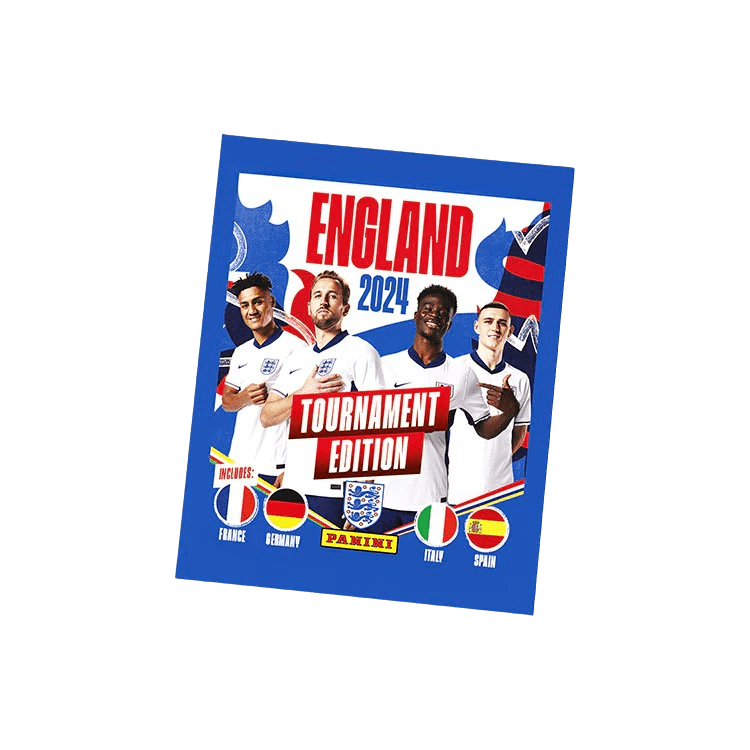 Panini - England 2024 Tournament Edition Football (Soccer) Sticker Collection - Pocket Tin