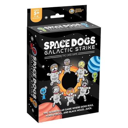 Space Dogs: Galactic Strike English retail packaging
