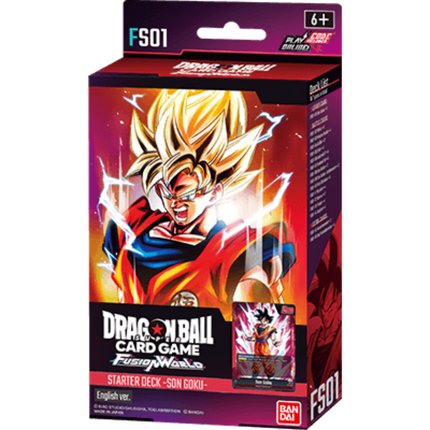 Dragon Ball Super CG - Fusion World - Starter Deck - Son Goku (FS01)